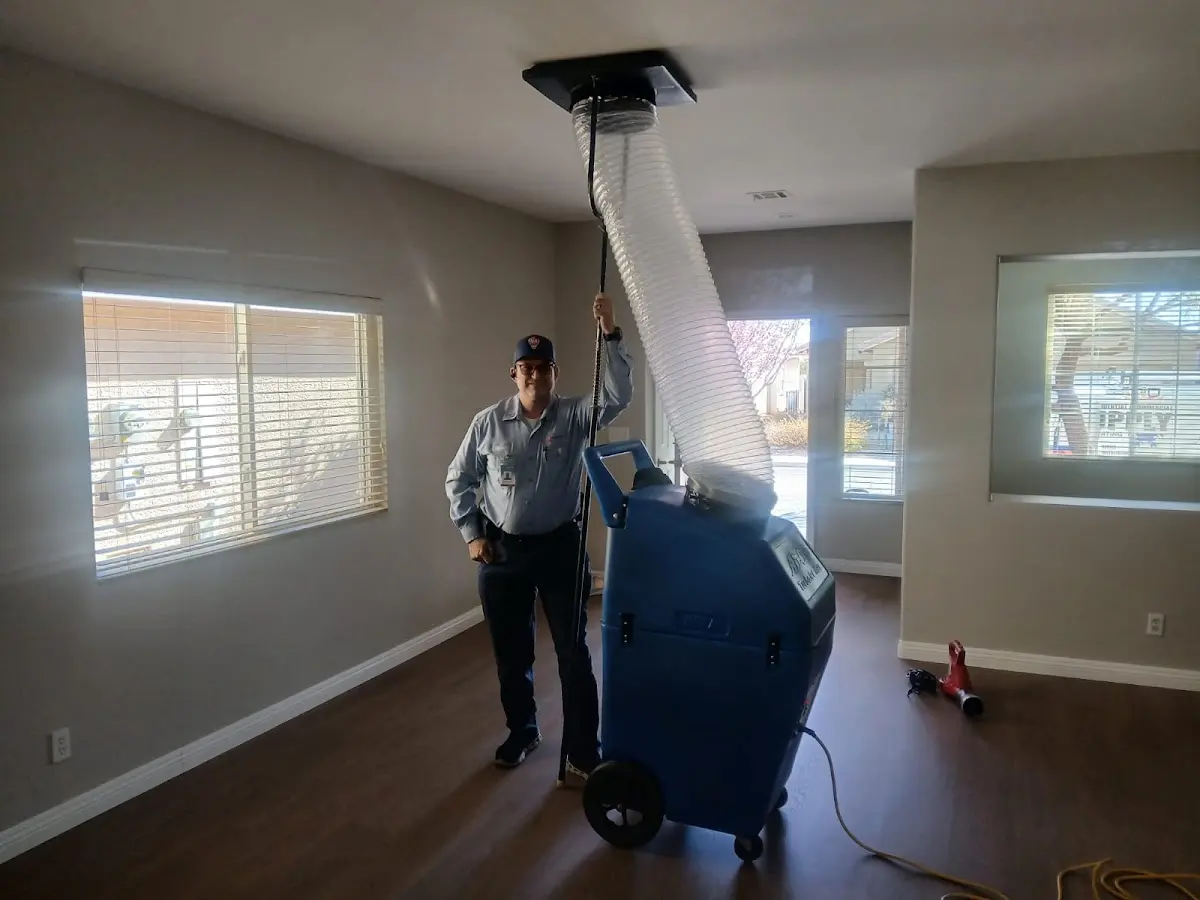 Professional Dryer Vent Cleaning work inside a Diamondhead home
